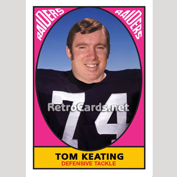 1969T Dan Birdwell Oakland Raiders – RetroCards