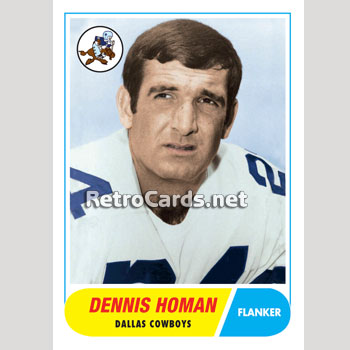 1967P Lance Rentzel Dallas Cowboys – RetroCards