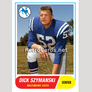 1968T Baltimore Colts RetroCards Set