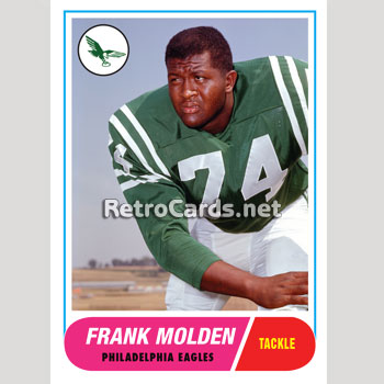 1968T Chuck Hughes Philadelphia Eagles – RetroCards