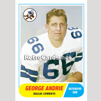 1967P Lance Rentzel Dallas Cowboys – RetroCards