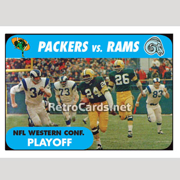 1968P Ice Bowl Championship RetroCards Set