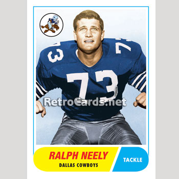 1968T Lance Rentzel Dallas Cowboys – RetroCards