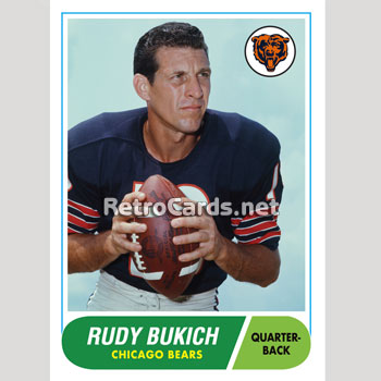 1968T Rudy Kuechenberg Chicago Bears – RetroCards