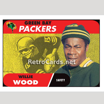 1970T Travis Williams Green Bay Packers – RetroCards