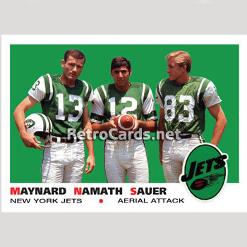 1969T Babe Parilli New York Jets – RetroCards