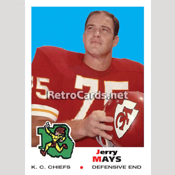 1969T E.J. Holub Kansas City Chiefs – RetroCards