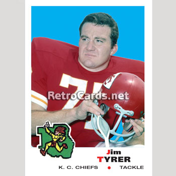 1969T Willie Lanier Kansas City Chiefs – RetroCards