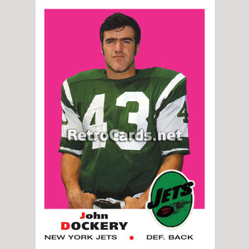 1969T Johnny Sample New York Jets – RetroCards