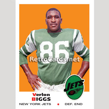 1969T Babe Parilli New York Jets – RetroCards