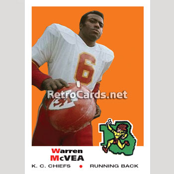 1969T Paul Lowe Kansas City Chiefs – RetroCards