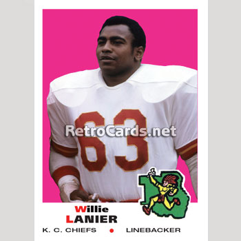 1969T E.J. Holub Kansas City Chiefs – RetroCards