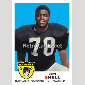 Art Shell Oakland Raiders Throwback Football Jersey – Best Sports Jerseys