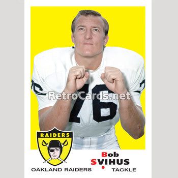 1969T Los Angeles Rams RetroCards Set