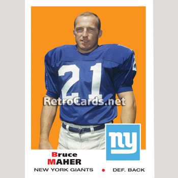 1966P New York Giants RetroCards Set