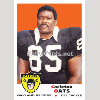 1969T Dan Birdwell Oakland Raiders – RetroCards