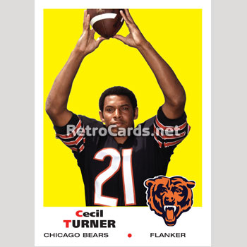 1968T Dick Gordon Chicago Bears – RetroCards