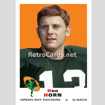 1969T Green Bay Packers RetroCards Set