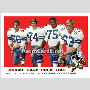 1967T Walt Garrison Dallas Cowboys – RetroCards