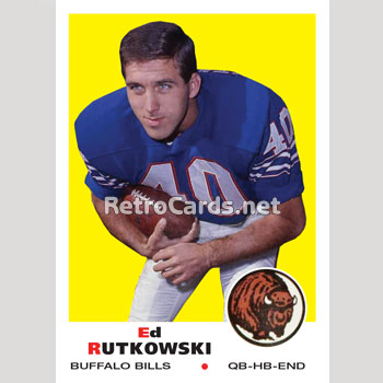 1969T Tom Day Buffalo Bills – RetroCards