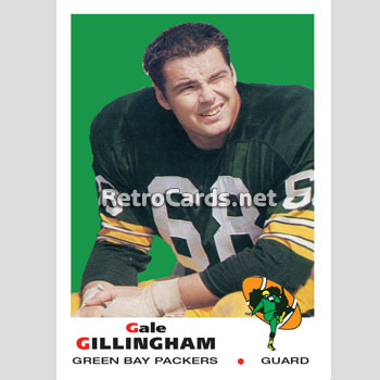 Gale Gillingham Green Bay Packers (d.11) 1971 Topps #83 Autographed Card at  's Sports Collectibles Store