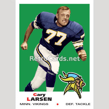 1969T Earsell Mackbee Minnesota Vikings – RetroCards