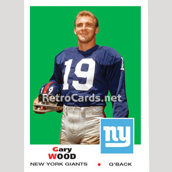 1966P New York Giants RetroCards Set