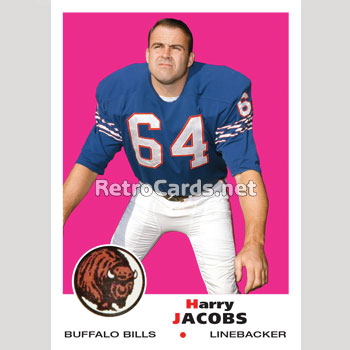 1965P Billy Shaw Buffalo Bills – RetroCards