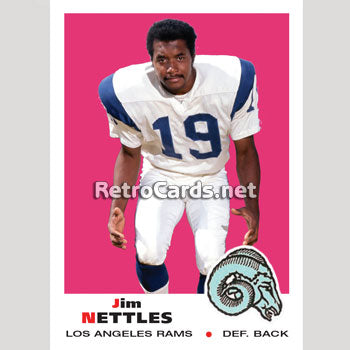 1969T Fearsome Foursome Los Angeles Rams – RetroCards