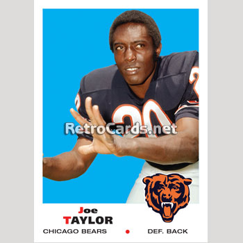 1961F Chicago Bears RetroCards Set