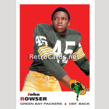 1969T Willie Davis Green Bay Packers – RetroCards