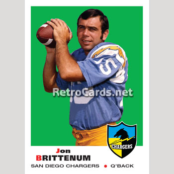 1969T Sid Gillman San Diego Chargers – RetroCards