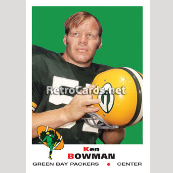 1969T Marv Fleming Green Bay Packers – RetroCards