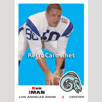 1970T Los Angeles Rams RetroCards Set