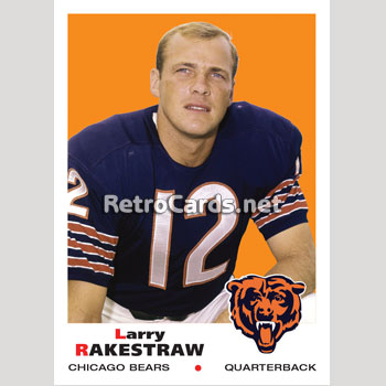 Football - 1969 Topps Chicago Bears : MJB's 1969 Bears Set Image Gallery