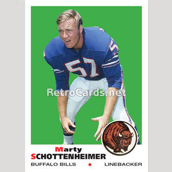 1969T Tom Day Buffalo Bills – RetroCards