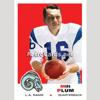 1970T Los Angeles Rams RetroCards Set