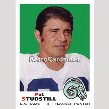 : 1970 Topps # 203 Richie Petitbon Los Angeles Rams (Football  Card) NM Rams Loyola(LA) : Collectibles & Fine Art