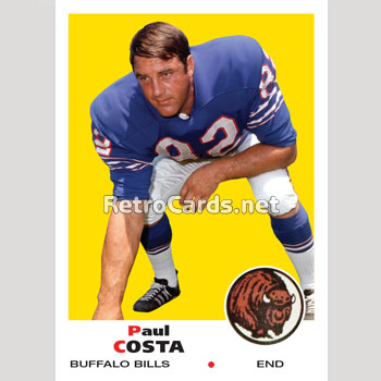 1969 Topps # 242 Stew Barber Buffalo Bills (Football Card) EX/MT Bills