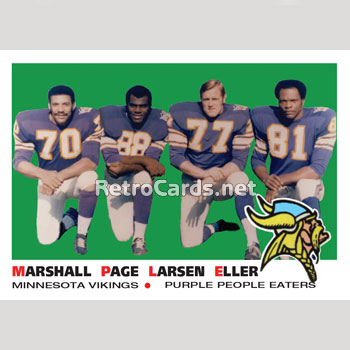 1969T Earsell Mackbee Minnesota Vikings – RetroCards