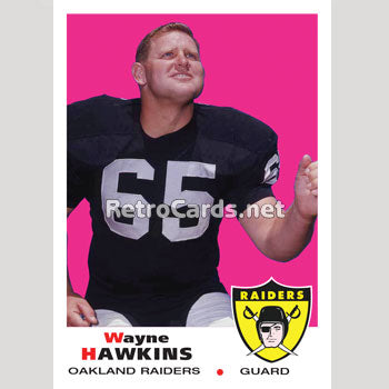 1969T Gus Otto Oakland Raiders – RetroCards