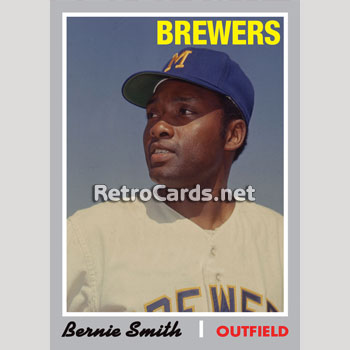 1970T Gene Brabender Milwaukee Brewers – RetroCards