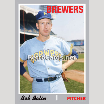 1970T Milwaukee Brewers RetroCards Set • Series 2