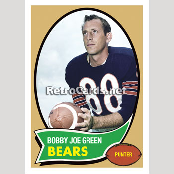 1970T Major Hazelton Chicago Bears – RetroCards