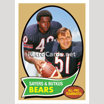 1970T Harry Gunner Chicago Bears – RetroCards