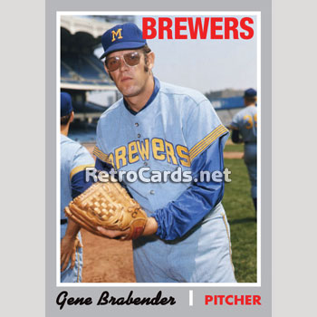 1970T Mike Hegan Milwaukee Brewers – RetroCards