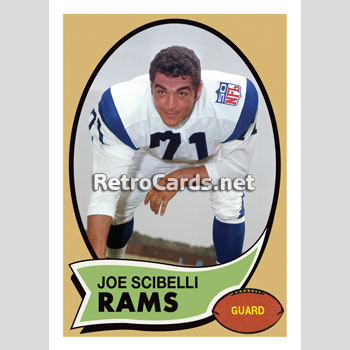 1969T Los Angeles Rams RetroCards Set