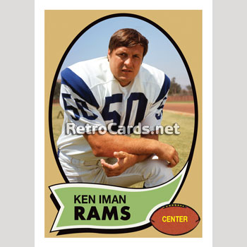 1970T Coy Bacon Los Angeles Rams – RetroCards