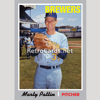 1970T Don Mincher Milwaukee Brewers – RetroCards