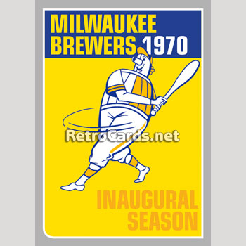 1982T Milwaukee Brewers RetroCards Set